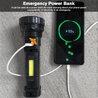 Interior Solar LED Recargable USB 1200 Mah Interior LED Ipx4 Impermeable 3 Modos Portátil Linternas de Trabajo - details 1