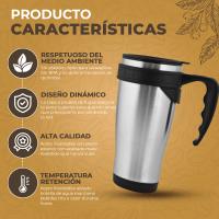 Taza Térmica METALTEX para Llevar Café de Viaje 500ml - details 5