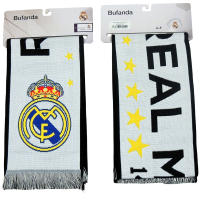 Bufanda Real Madrid Oficial Clásica Blanco Azul 100% Acrílico - Orgullo y Apoyo para Aficionados - details 2