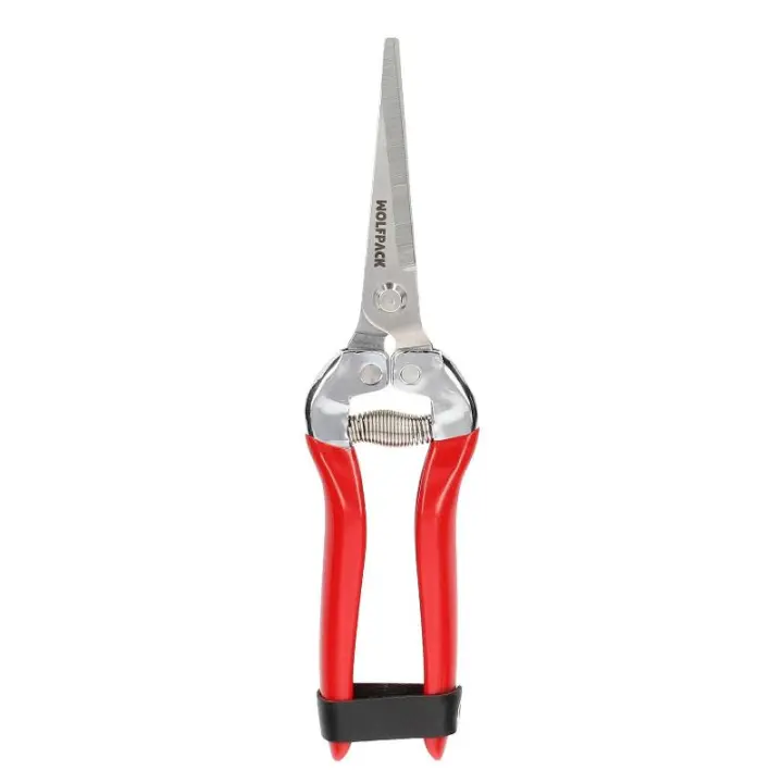 Tijeras recolectoras 200 mm. 1 mano p-1802, hojas de acero inoxidable. - 1