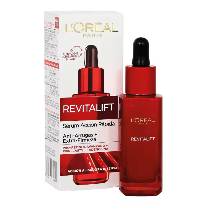 L'ORÉAL PARIS Revitalift Sérum  Dermo Expertise Revitalift White Serum Facial, Blanco Serum hidratante alisador 30 ml - 1