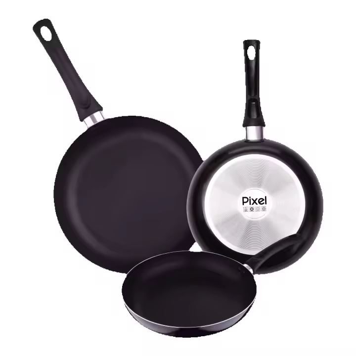 CHEF SAUCE Sartenes Pixel en aluminio prensado y antiadherente en varios tamaños - 1