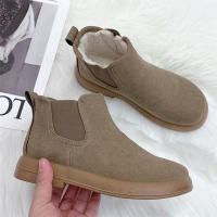 Botas Cortas Para Mujer Invierno Comodidad Transpirables De Cuero Sintético Antideslizantes Botines De Madre Calientes Y Seguras - details 3