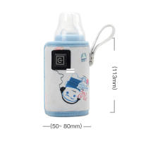 Bolsa Aislada Para Botella De Alimentos Infantis Calentador De Leche Y Agua USB Para Paseos En Carrito De Compras Uso Exterior - details 12