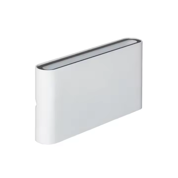 Ledkia Aplique de Pared Exterior LED 12W Aluminio Rectangular Iluminación Doble Cara Luming Blanco 2700K Blanco Cálido - 1