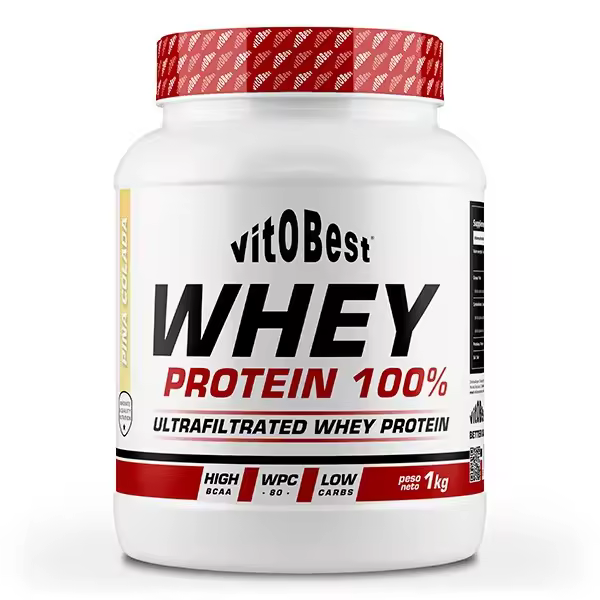 VITOBEST WHEY PROTEIN 100% 1 KG SABOR PIÑA COLADA - 1