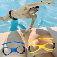 Corrector de codo para adultos y niños, soporte de antebrazo estilo libre en forma de 8, equipo auxiliar de natación, mano estándar IOS - details 1