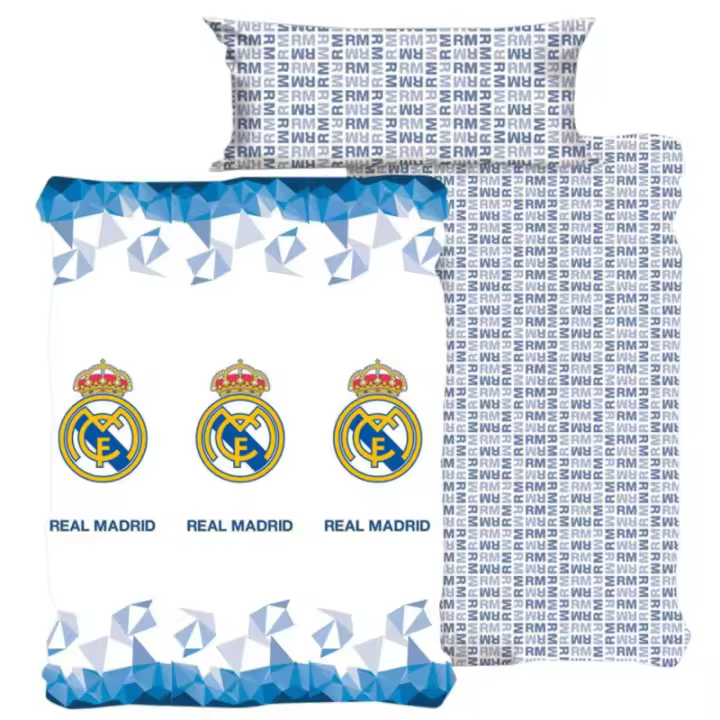 Juego Sábanas Real Madrid Escudos RM171081 (3 piezas) JS-RM171081 Real Madrid - 1