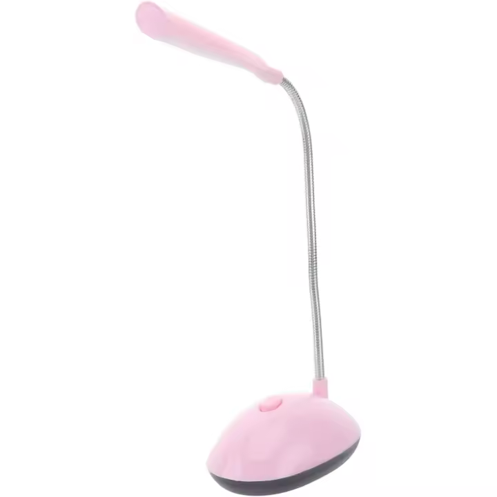 Lámpara de mesa plegable Lámpara de escritorio portátil Lámpara de escritorio para leer Lámpara de protección ocular Lámpara de lectura, rosa - 1