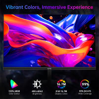 KTC Monitor Gaming de 24 Pulgadas, Fast IPS 190Hz, 1ms, 1080P FHD 1920 x 1080, Free Sync & G-Sync, 133% sRGB, HDR10, reducción de luz Azul, VESA, 2 x HDMI2.0, 2 x DP1.4, H24F8 - details 4