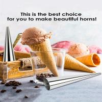 Molde Para Crema De Hornear De Acero Inoxidable No Adhiere 6pcs Perfecto Para Pastelillos Croissants Y Más - details 3