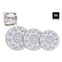MAXHOME- Vajilla Blur Monaco  Ivory  brillo 12 PCS - details 1