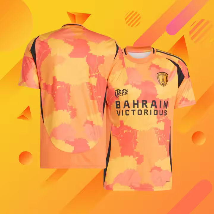 Camiseta De Fútbol Paris FC Única Y Moda Para Hombres Y Mujeres Ropa Deportiva Transpirable Secado Rápido Elasticidad Casual Para Entrenamiento Moto - 1