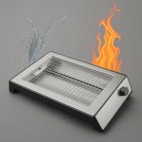 Tostadora Eléctrica Horizontal Plana 600W – 2 Tubos de Cuarzo, Calentado Rápido, Compacta y Versátil, Ideal para Pan, Bollería y Recalentar Comidas. Garantia - details 4