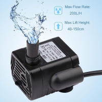 Bomba De Agua Inmersa Sin Escobillas USB Mini Para Acuarios Y Dispensadores De Agua Para Mascotas Accesorios De Silencio Extremo - details 2