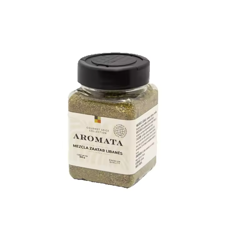 Zaatar Libanés Aromata Condiments - Mezcla Básica Cocina Libanesa - Platos de Hummus, Ensaladas, Carnes y Pescados - 1