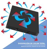 Luz De Crecimiento Para Plantas LED De 200W Espectro Completo Para Invernadero Jaula De Crecimiento Hidroponía Suculentas Flores Frutas Vegetales Iluminación Complementaria - details 3