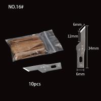 Cuchillo De Escultura Para Grabado En Madera QIANLI 012 iHilt Antideslizante Herramienta Metálica Para Artesanía Y Corte - details 7