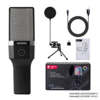 Micrófono Profesional Para Juegos De Computadora Condensador USB Para Streaming En Vivo Podcast Estudio Micrófono Karaoke Kit De Microfonos Para PC Y Portátil - details 73