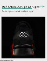 Zapatos De Seguridad Para Hombre Botas De Trabajo Con Punta De Acero Antipinchazos Ligeros Como Zapatillas Botas De Construcción - details 14
