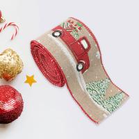 Cinta De Navidad Para Scrapbooking Y Regalos De Fiesta Y Boda Decorativa De Poliéster Ancho 1 Pulgada Proyectos De Artesanía - details 7