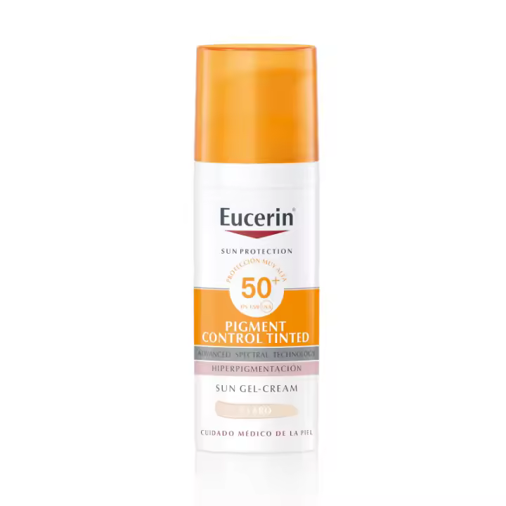 EUCERIN Sun Face Pigment Control Fluido FPS50+ Tinted Light 50ml ✅ Entrega 24/72h - 1