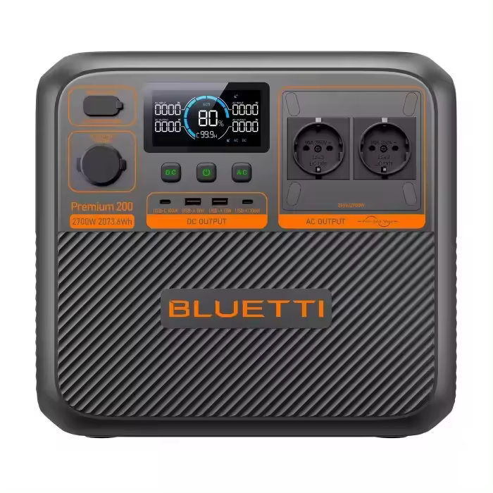BLUETTI Premium Elite 200 V2 Estación de Energía Portátil | 2700W 2073.6Wh - 1