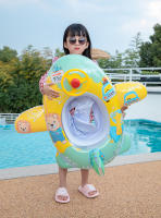 Anillo Inflable De Natación Para Bebé Rooxin Asiento De Flotador Para Niños Equipo De Juego En La Playa Y Agua Color Como En La Imagen - details 9