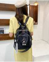 Mochila De Moda Para Mujer En Cuero PU Diseñadora Bolso De Hombro Casual Para Viajes Bolsas Escolares De Alta Calidad Para Adolescentes Y Niñas - details 9
