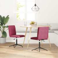 vidaXL Sillas de comedor 2 unidades terciopelo en color Gris oscuro/Azul/Verde claro y más | cómodas modernas ergonómicas para comedor cocina salón hogar - details 3