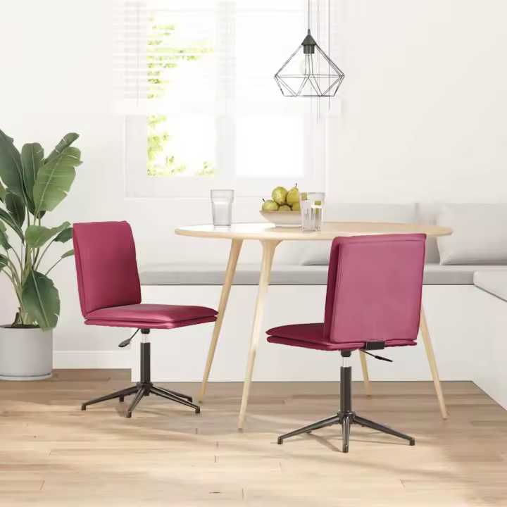 vidaXL Sillas de comedor 2 unidades terciopelo en color Gris oscuro/Azul/Verde claro y más | cómodas modernas ergonómicas para comedor cocina salón hogar - 1
