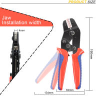 Alicates De Prensa 10 En 1 SN-48BS Con 8 Mandíbulas Para Terminales Aislados Y Tubulares Herramienta Eléctrica De Carbono Durable - details 3