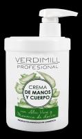 Verdimill Crema Hidratante Manos y Cuerpo con Aloe Vera y Manteca de Karité 1L - details 1