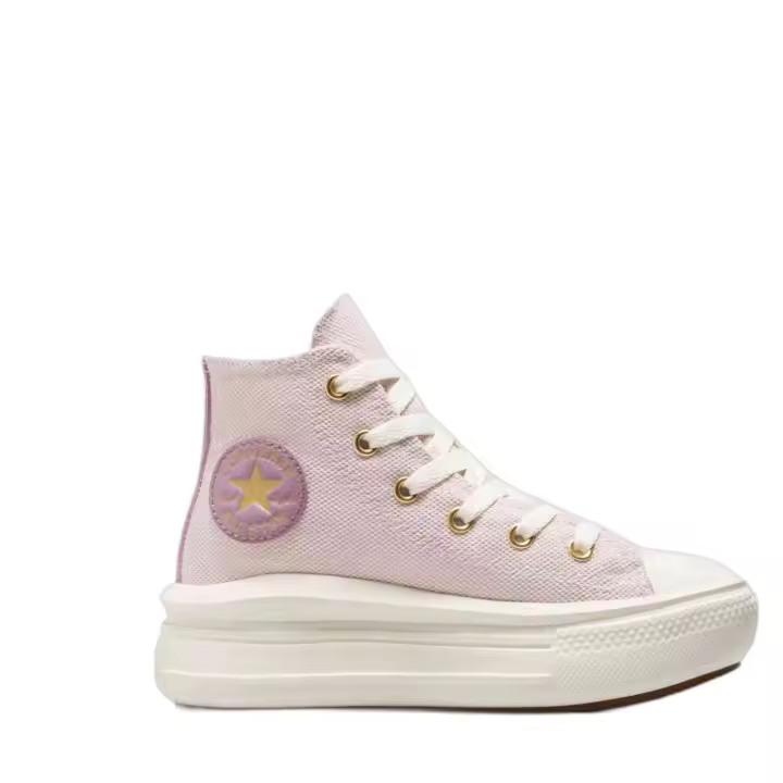 Calzado Sportswear marca Converse modelo A12618C para kids en color rosa - 1
