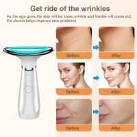 El nuevo instrumento de belleza eléctrico para el cuello diluye las líneas del cuello, las líneas nasolabiales, reafirma y levanta el rostro, compresa caliente a temperatura constante y rejuvenece la piel. - details 4