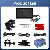 Pantalla Táctil Portátil Para Motocicleta IPX7 Impermeable 7 Pulgadas Con Navegación GPS Android Auto Y Wireless Carplay Resolución 1280x480 - details 44