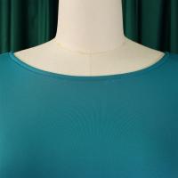Vestido De Lujo Para Mujer Con Cuello Redondo Manga Larga Cinturado A-Linea Hasta El Tobillo Elegante Vestido De Cumpleaños - details 5