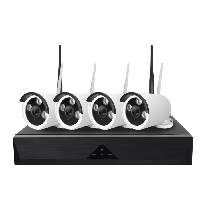 Kit de Monitoreo Inteligente HD 1MP con Audio Bidireccional, Visión Nocturna Infrarroja, Doble Flujo H.264 - Jortan Tech - 1