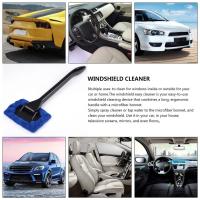 Set De Limpieza De Ventanas De Coche Con Cepillo De Microfibra Y Mango Largo Herramienta De Limpieza Para Parabrisas Accesorios Para Coche - details 5