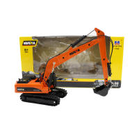 Modelo De Camión Excavadora De Brazo Largo HUINA 7122 1/50 Aleación Metal Vehículo De Construcción Juguete Para Niños Regalos Sin Batería - details 8