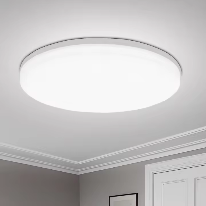 Lámpara De Techo LED Moderna IRALAN Para Hogar Adecuada Para Iluminación De Habitaciones Sala De Estar Cocina Comedor Dormitorio Estudio Baño Material ABS Y Acryl Certificación CCC Y CE - 1