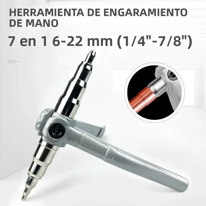 Expansor De Tubos De Cobre Y Cortador De Tubos De Aluminio Herramienta Manual Universal Para Reparación De Aire Acondicionado Y Refrigeración - 1