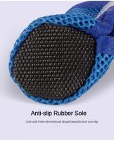4pc Zapatos Para Perros No Slip Transpirables Y Resistentes Al Desgaste Adecuados Para Pequeños Y Medianos Animales De Compañía Protección Del Pies Para Perros Y Gatos - details 5