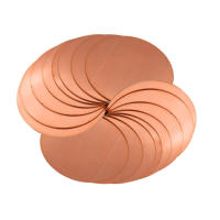 Placa Circular De Cobre Pura T2 De Diámetro 30mm-80mm Y Grosor 0.5mm-3mm Para Herramientas De Mano No Personalizadas Procedencia China - details 6
