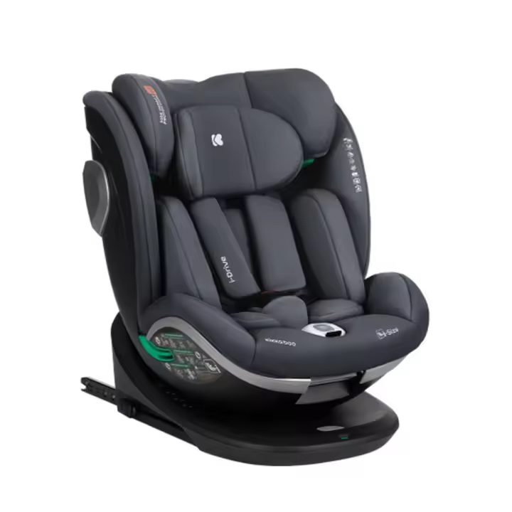 KIKKABOO Silla de coche I-DRIVE i-Size (40-150 cm) rotación 360° con Isofix de Kikkaboo - 1