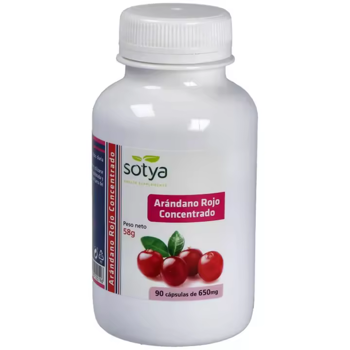 Sotya Arándano Rojo Concentrado 650Mg 90Caps - 1