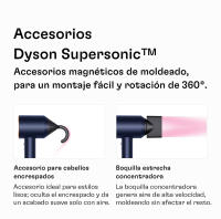 Secador de pelo Dyson Supersonic™ – Rizado+Muy Rizado (Azul de Prusia/ Cobre) Secado rápido. Sin calor extremo. - details 2