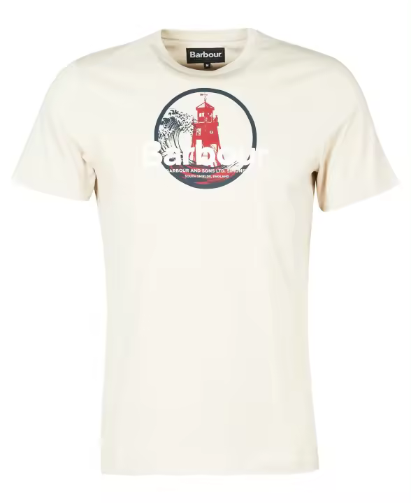 Barbour Break Graphic-Print T-Shirt Rainy Day - 1