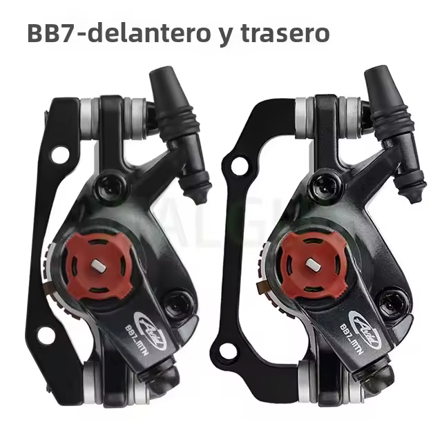 Kit De Frenos De Disco Para Bicicleta De Montaña Mtb Avid BB5 BB7 Accesorios Frontales Y Traseras De Calipero De Aluminio Para Bicicletas Métricas - 1