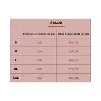 Falda Profesional de Lunares para Baile Danza Flamenco o Sevillanas para Mujer con 5 Volantes en 3 Colores Disponibles. - details 2